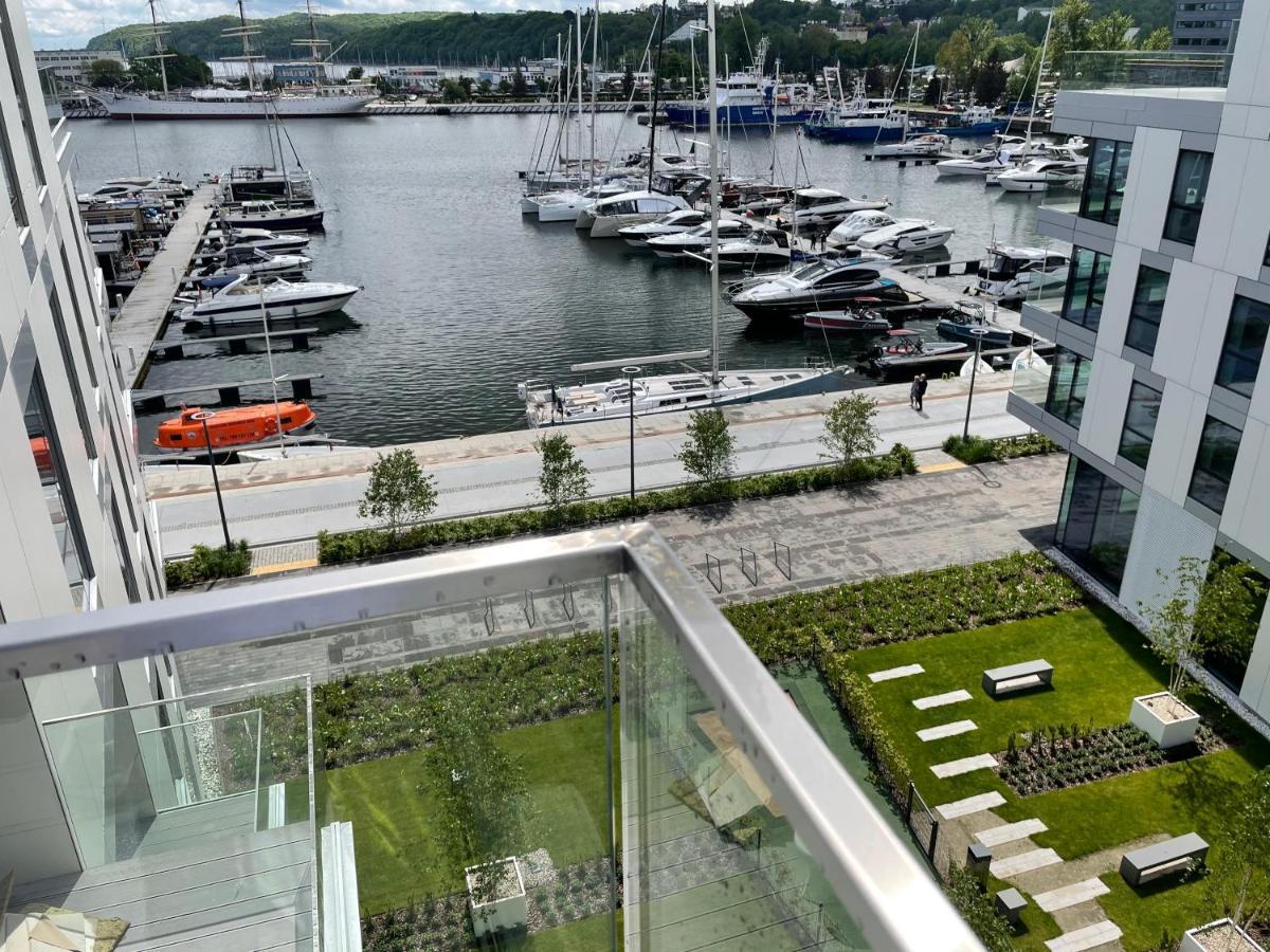 Apartament Faltom 20 Yacht Park Premium Gdynia Eksteriør bilde
