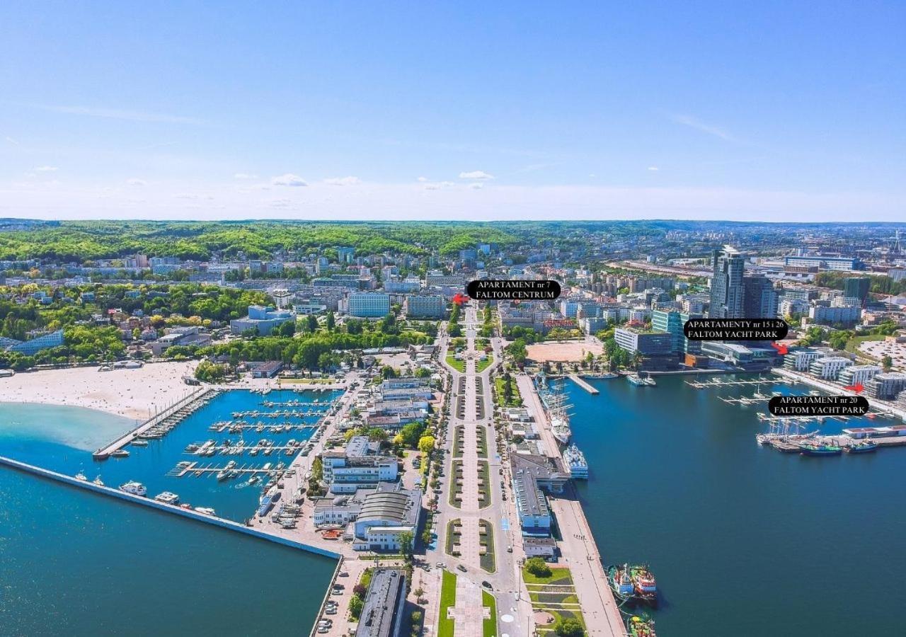 Apartament Faltom 20 Yacht Park Premium Gdynia Eksteriør bilde